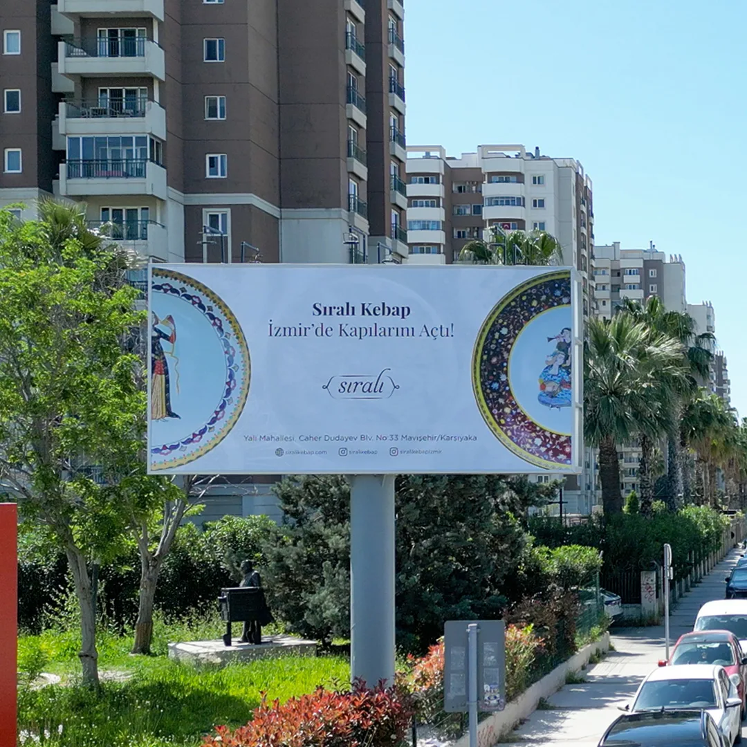 Sıralı Kebap İzmir OOH